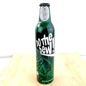 Mountain Dew Green Label Art Do The Dew!‎ 16oz Full Bottle
